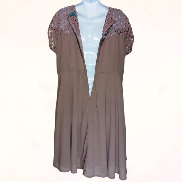 NWT Eucalyptus London Plus Size Women Fiona Midi Dress Size 4X - Picture 9 of 13